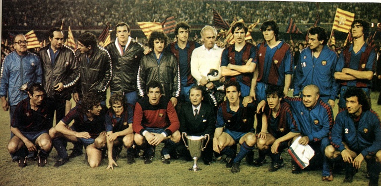 «Барселона» (Барселона, Испания) - обладатель Кубка обладателей кубков 1982 года