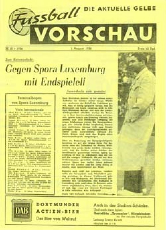 1. Borussia Dortmund (FRG) - Spora Luxemburg (LUX) 4:3