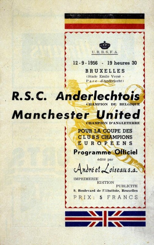 4*. RSC Anderlecht (BEL) - Manchester United (ENG) 0:2